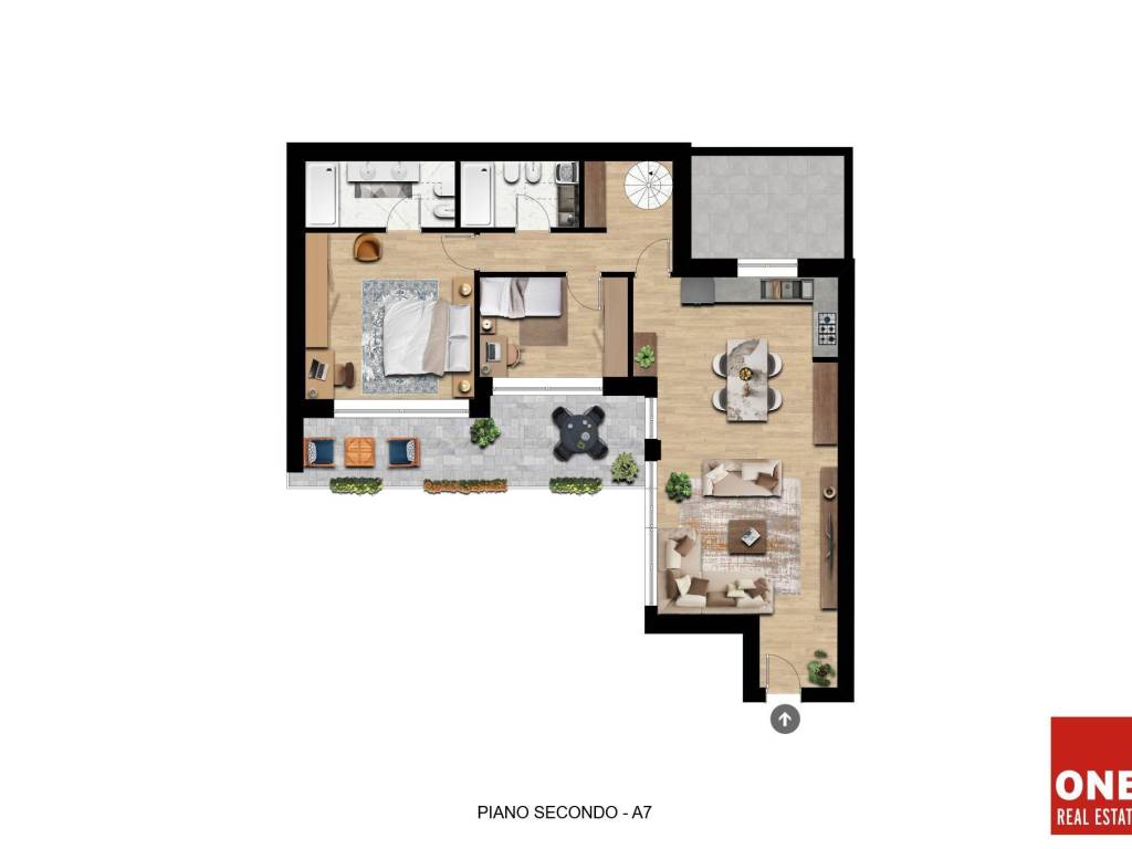 appartamento in vendita a Monza in zona Centro Storico