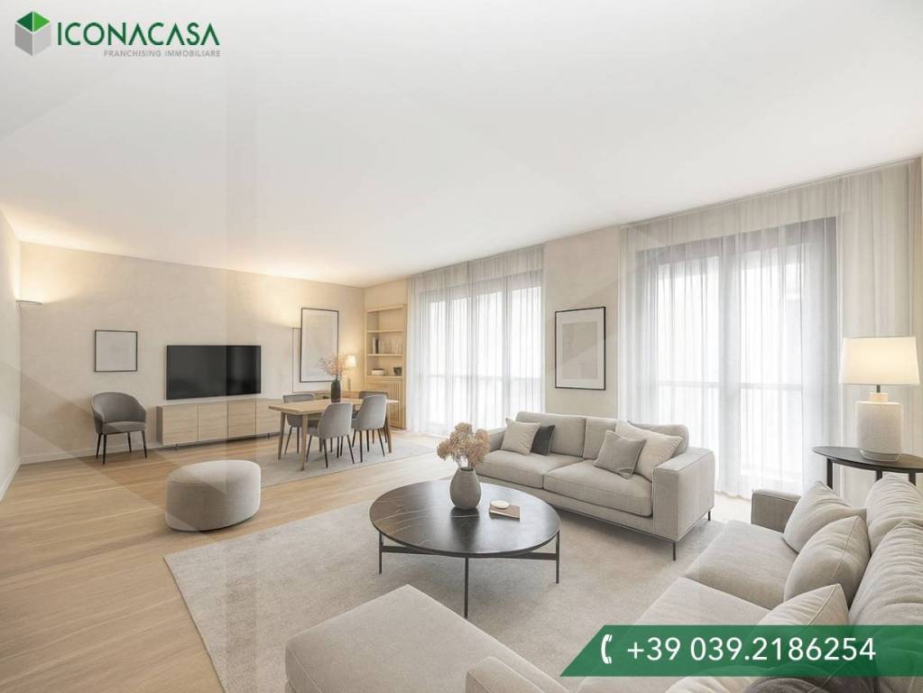 appartamento in vendita a Monza in zona Centro Storico