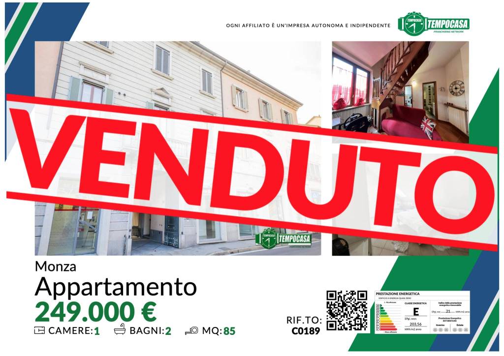 appartamento in vendita a Monza in zona Centro Storico
