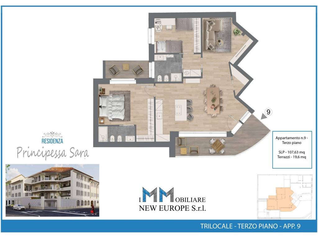 appartamento in vendita a Monza