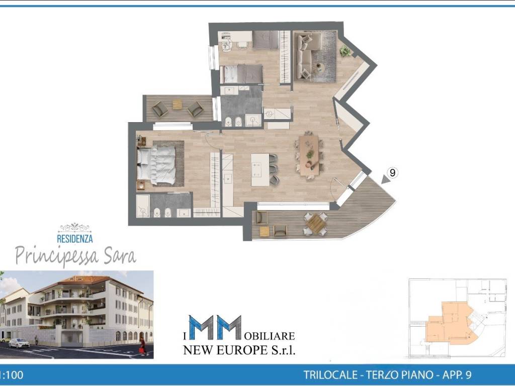 appartamento in vendita a Monza