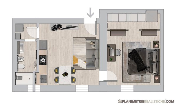appartamento in vendita a Monza in zona Centro Storico