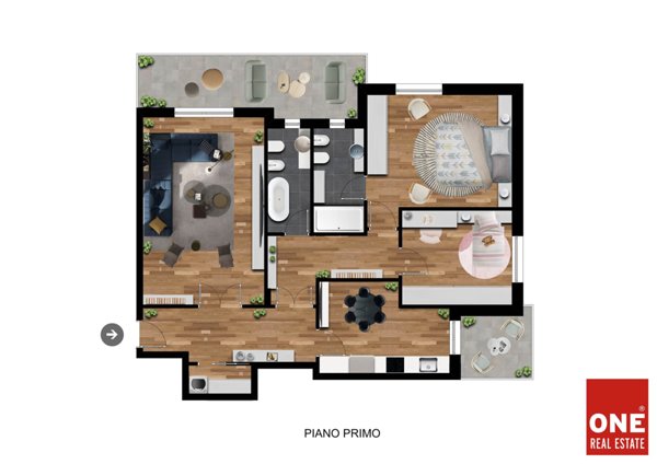 appartamento in vendita a Monza in zona Centro Storico