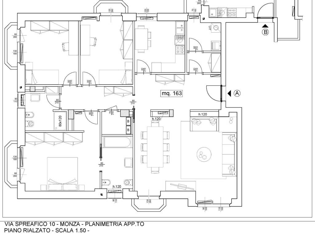 appartamento in vendita a Monza