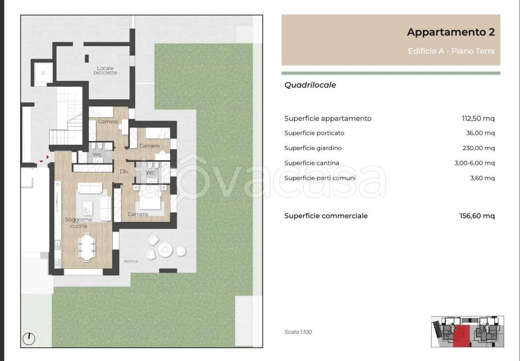 appartamento in vendita a Monza in zona Centro Storico