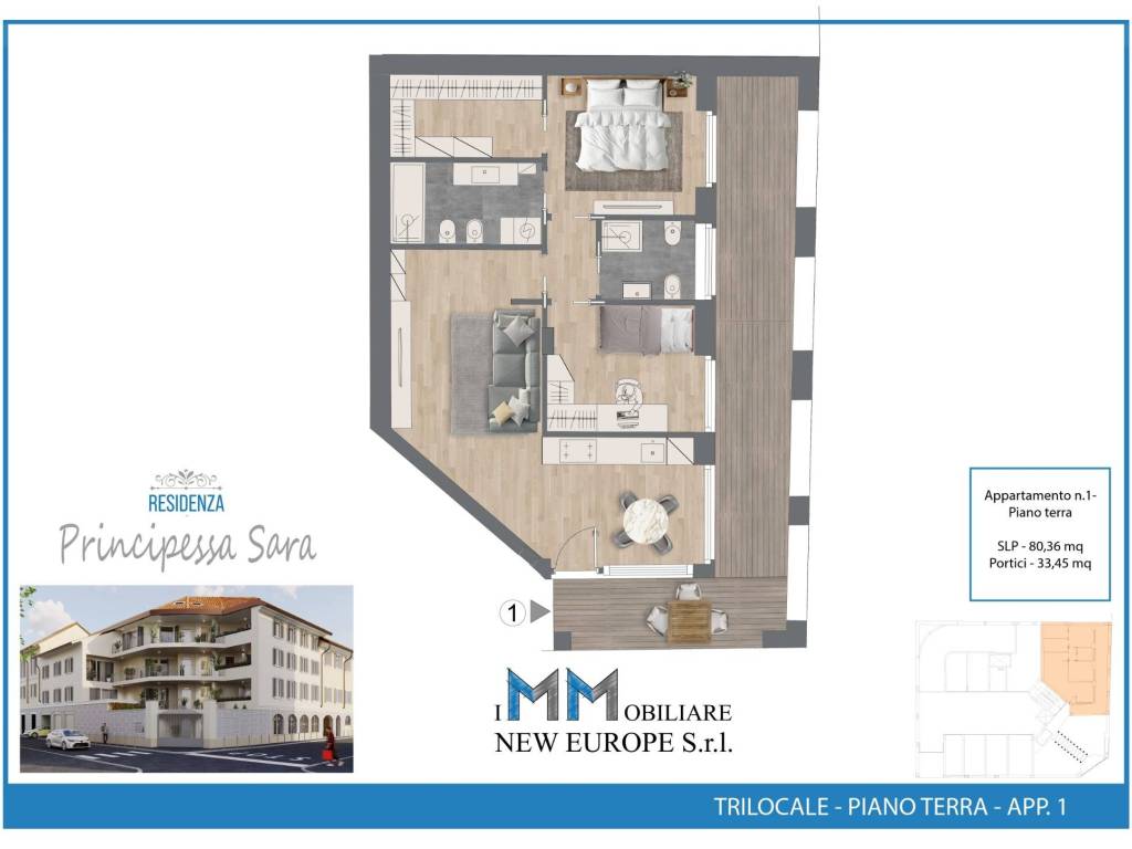 appartamento in vendita a Monza