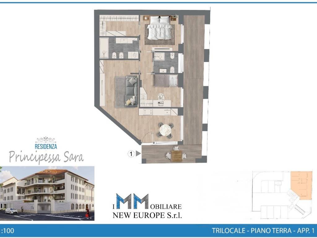 appartamento in vendita a Monza