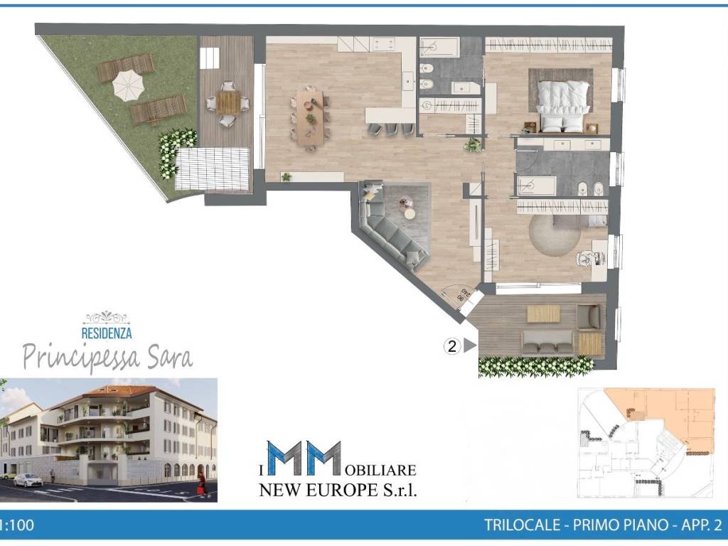 appartamento in vendita a Monza