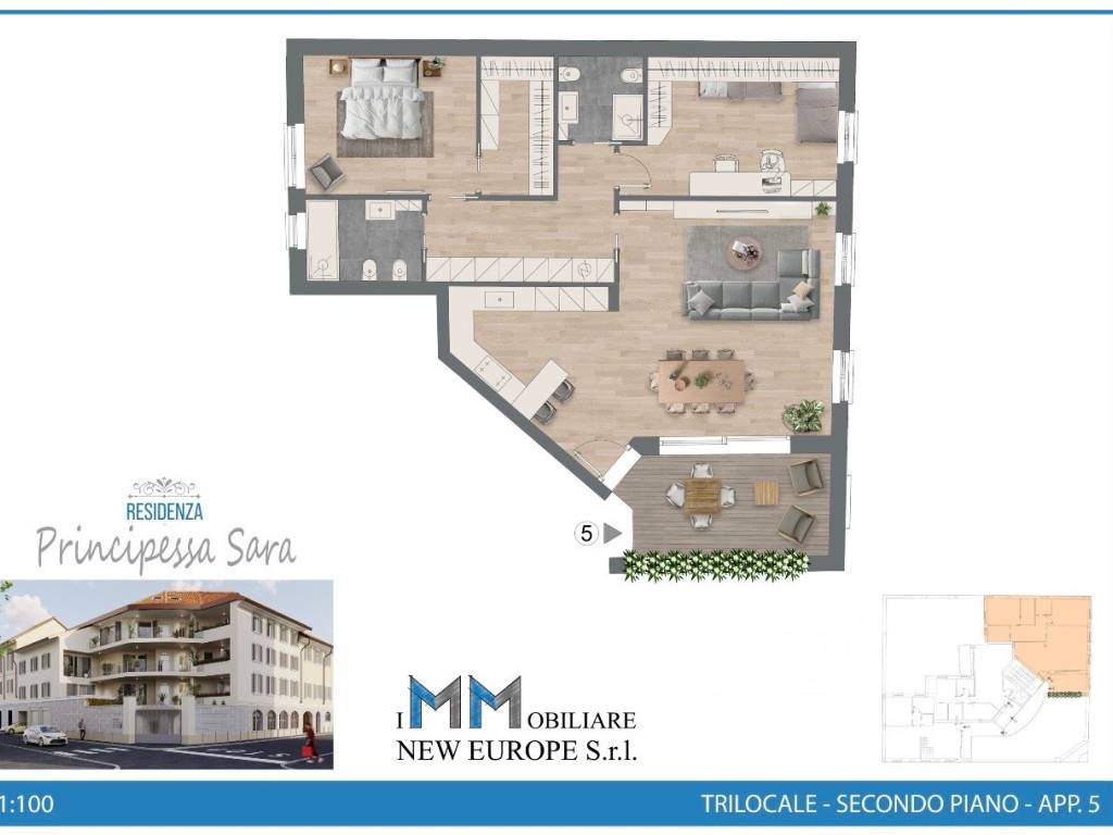 appartamento in vendita a Monza