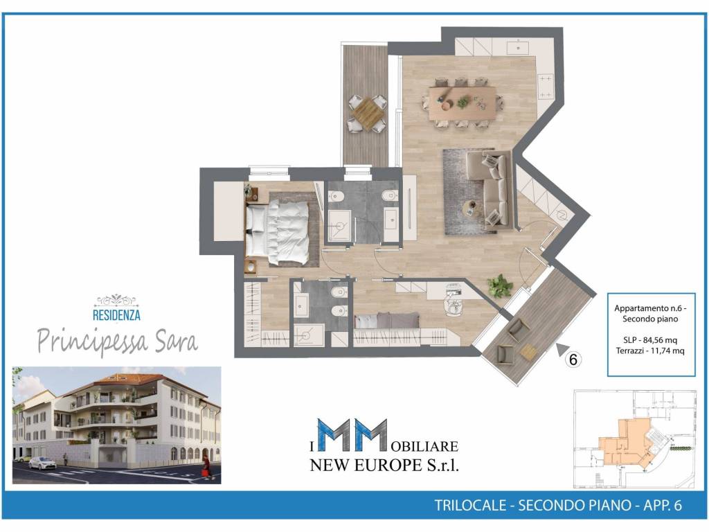 appartamento in vendita a Monza