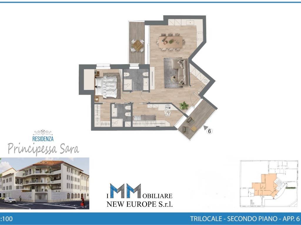 appartamento in vendita a Monza