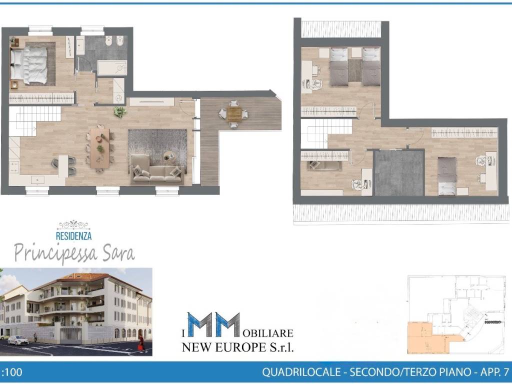 appartamento in vendita a Monza