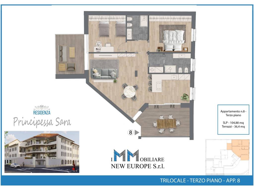 appartamento in vendita a Monza