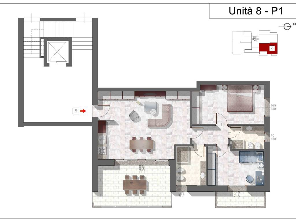 appartamento in vendita a Monza