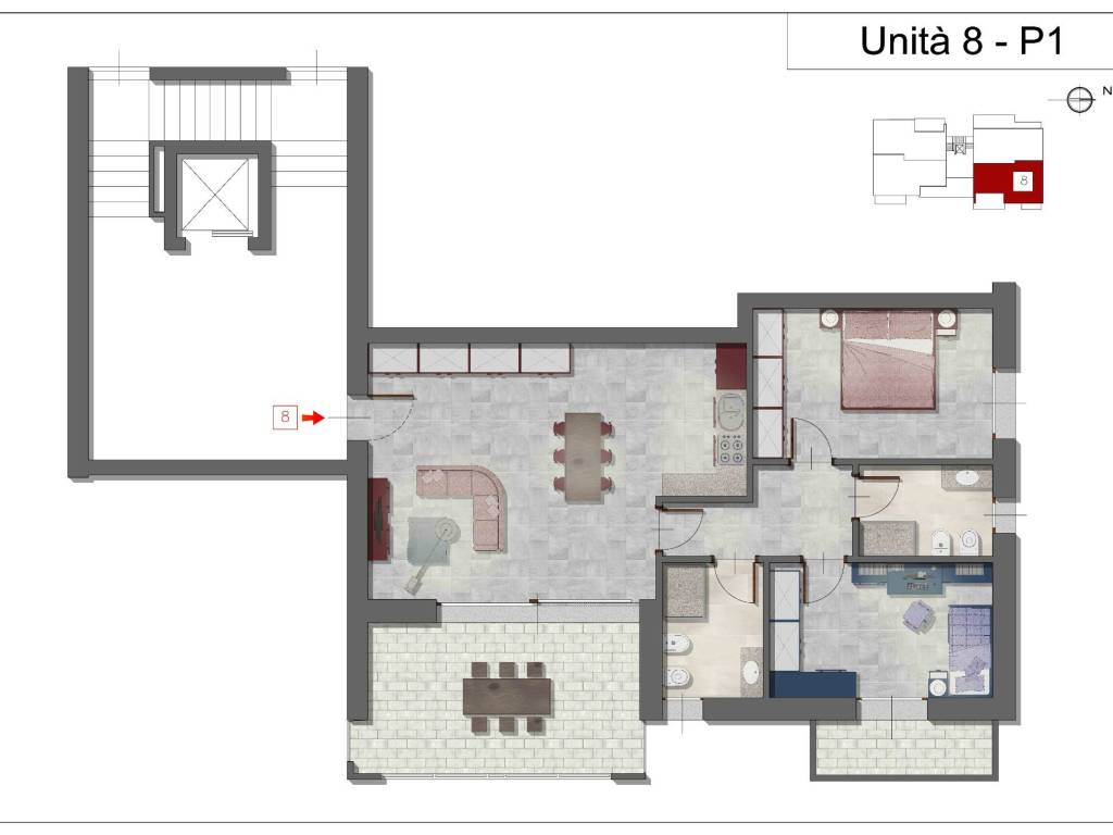 appartamento in vendita a Monza