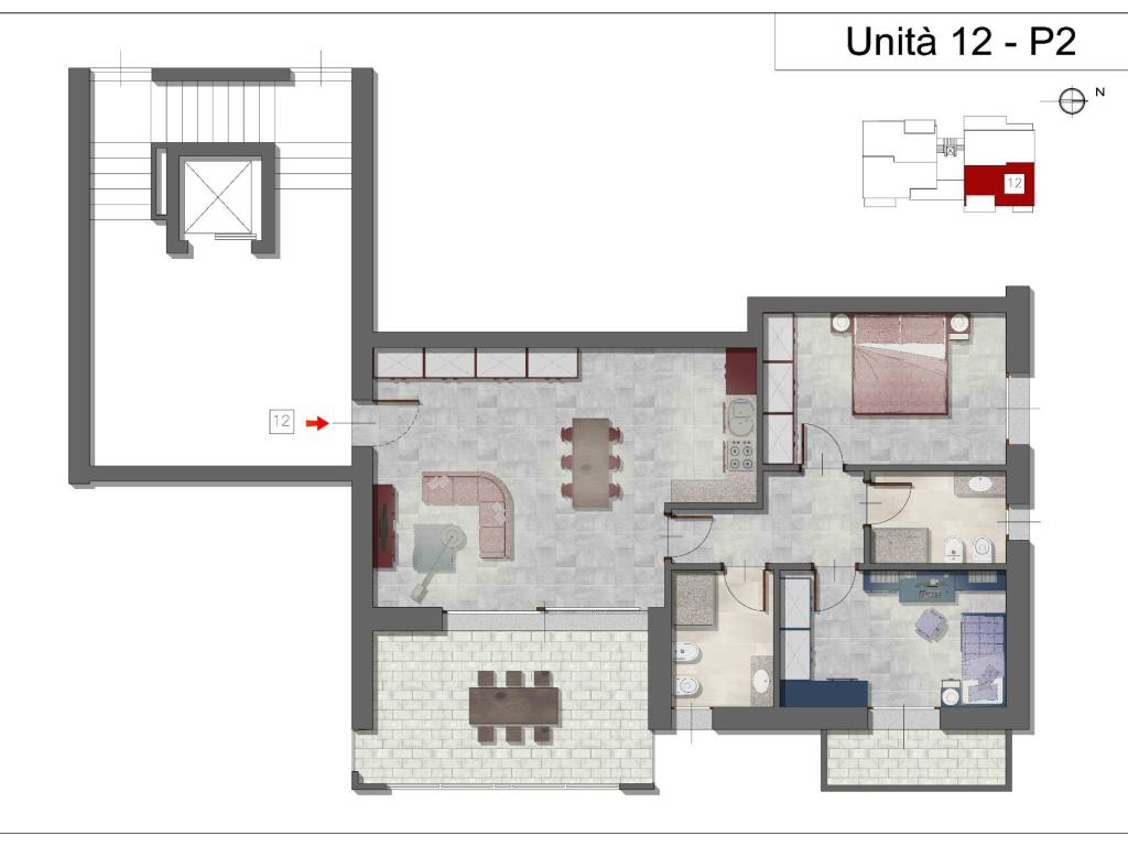 appartamento in vendita a Monza