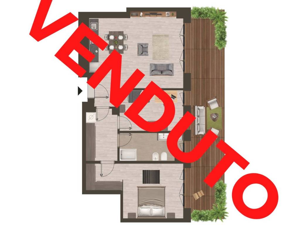 appartamento in vendita a Monza in zona Ospedale San Gerardo