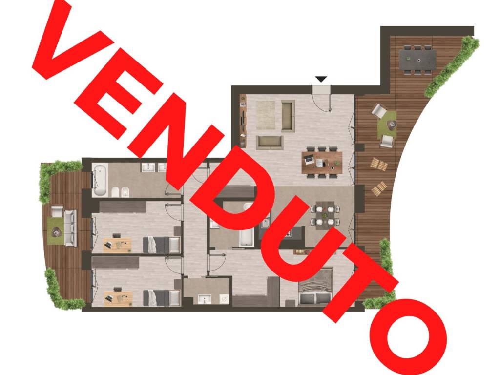 appartamento in vendita a Monza in zona Ospedale San Gerardo