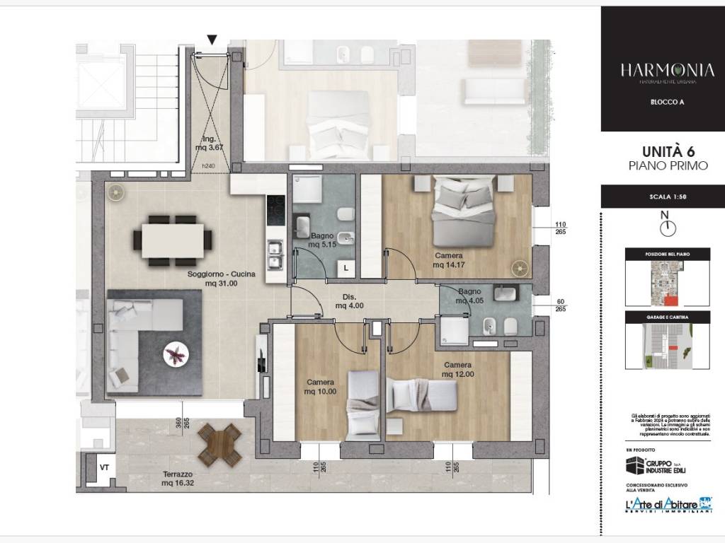 appartamento in vendita a Monza