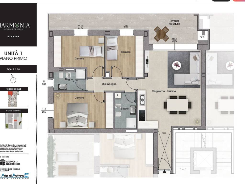 appartamento in vendita a Monza