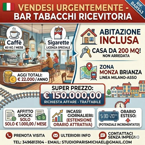 negozio in vendita a Monza