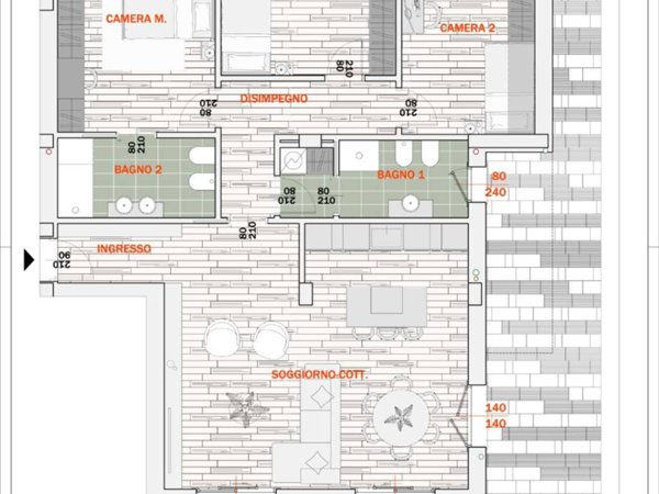 appartamento in vendita a Monza