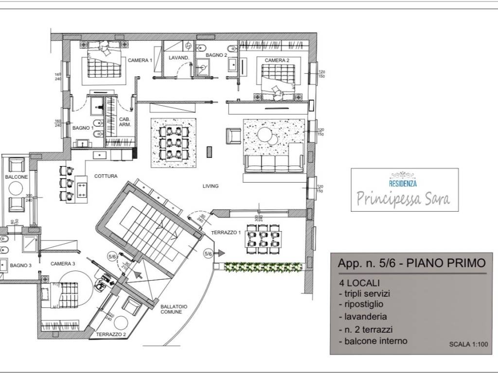 appartamento in vendita a Monza