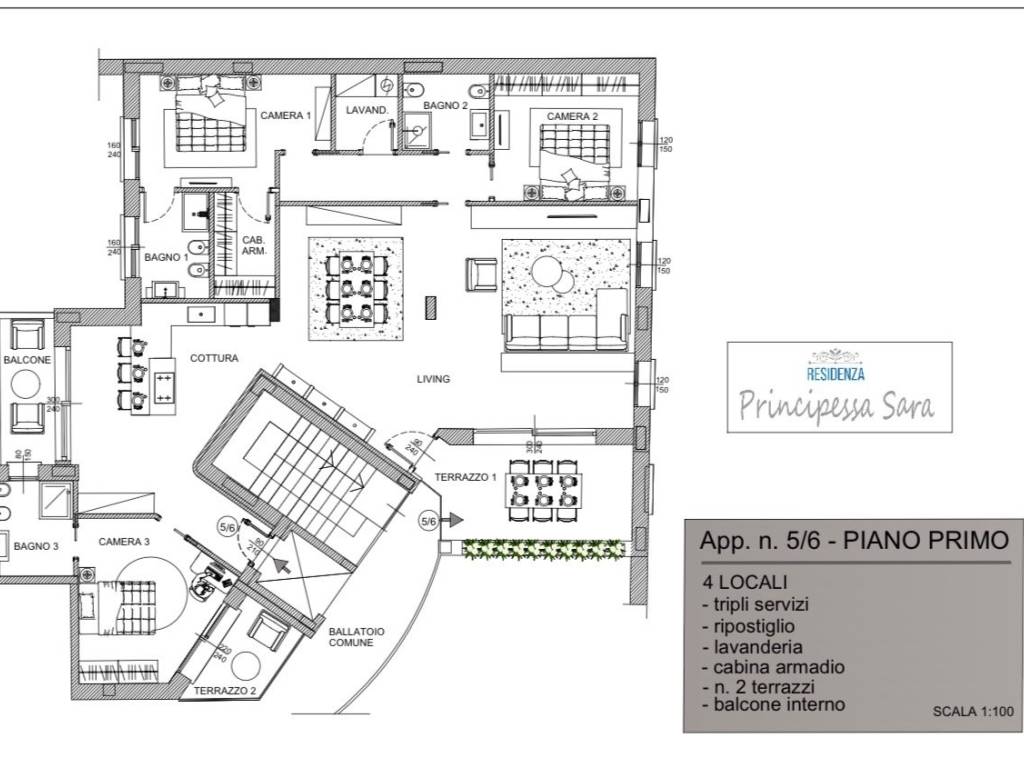 appartamento in vendita a Monza