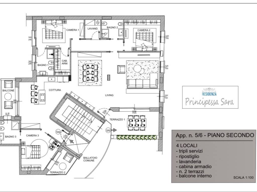 appartamento in vendita a Monza