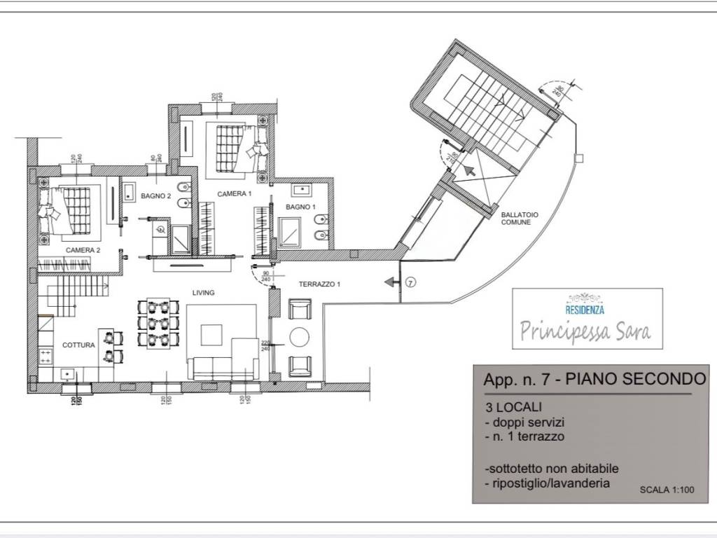 appartamento in vendita a Monza