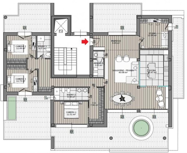 appartamento in vendita a Monza