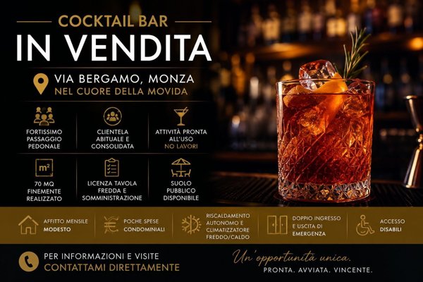 negozio in vendita a Monza