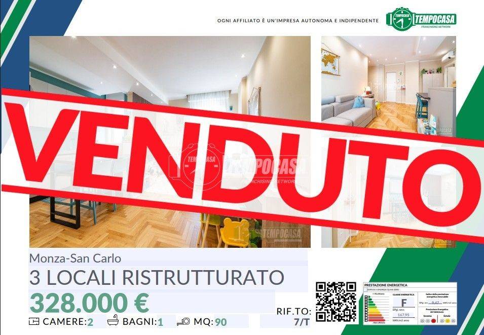 appartamento in vendita a Monza in zona Centro Storico