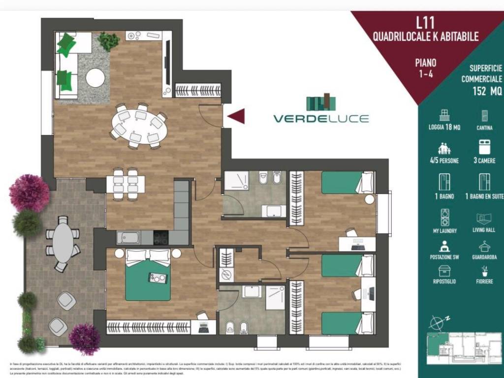 appartamento in vendita a Monza