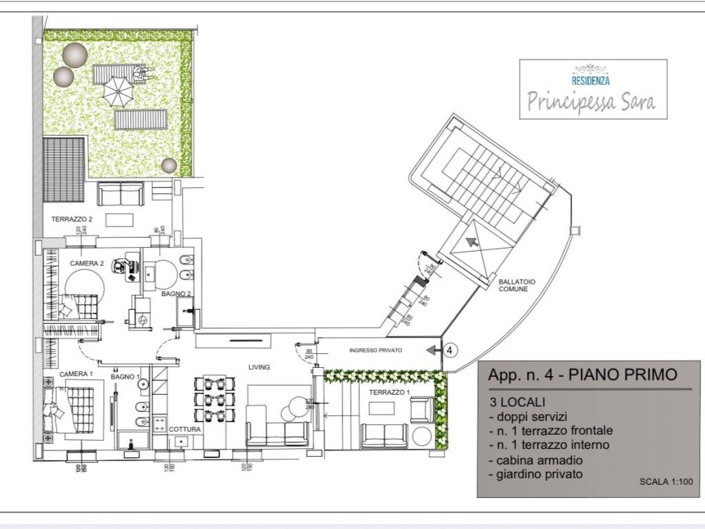 appartamento in vendita a Monza