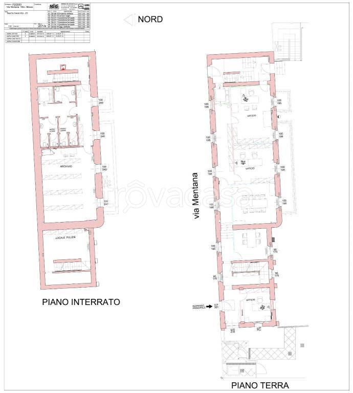 ufficio in vendita a Monza in zona Centro Storico