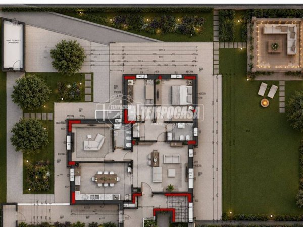appartamento in vendita a Muggiò in zona Taccona