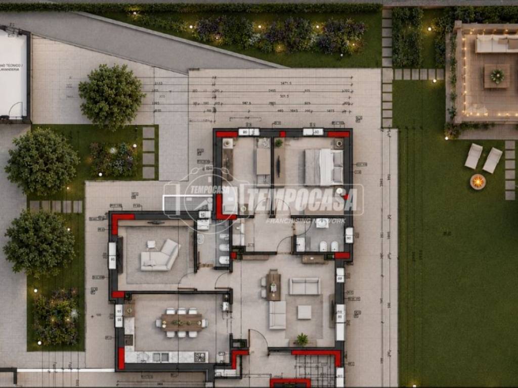 appartamento in vendita a Muggiò in zona Taccona