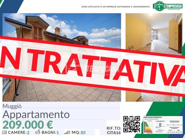 appartamento in vendita a Muggiò in zona Taccona