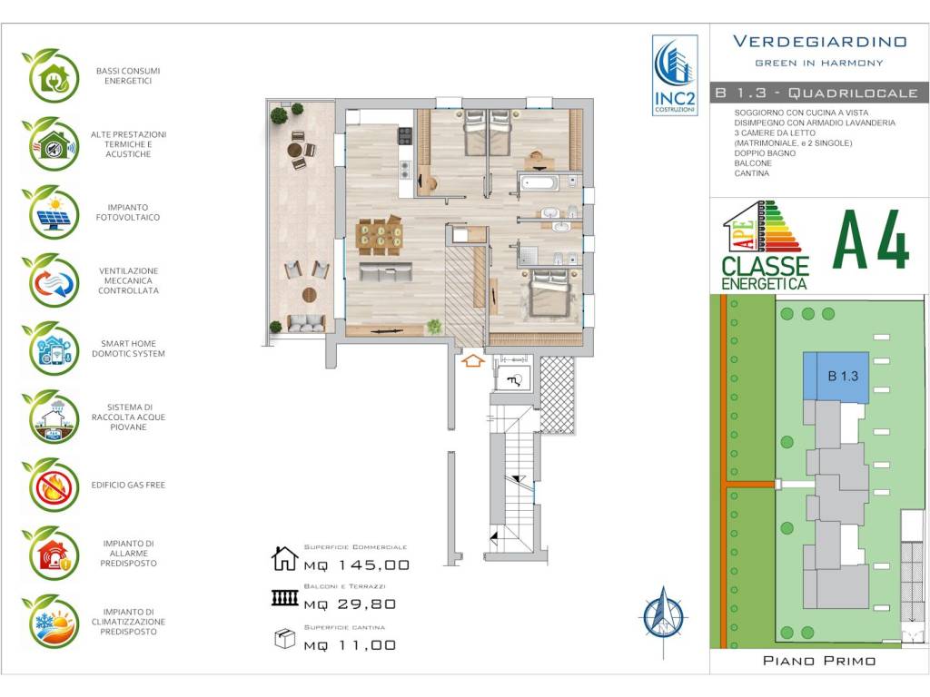 appartamento in vendita a Nova Milanese