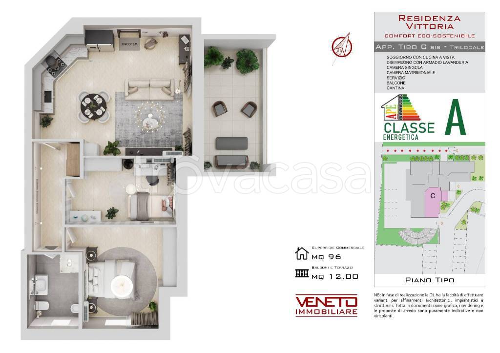 appartamento in vendita a Nova Milanese