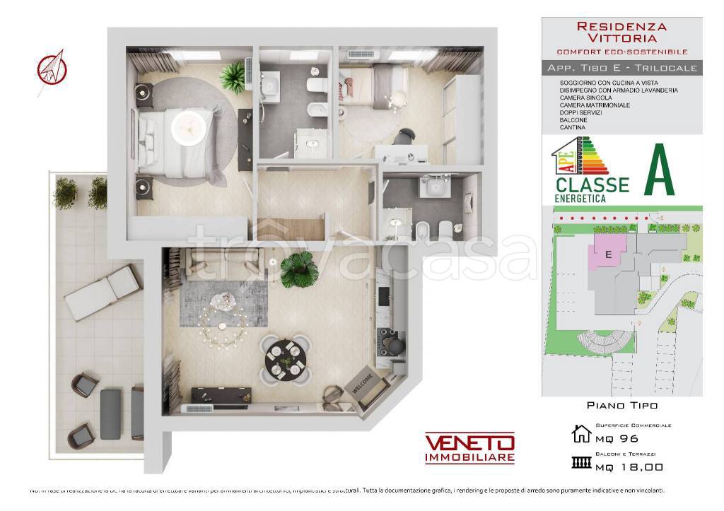 appartamento in vendita a Nova Milanese