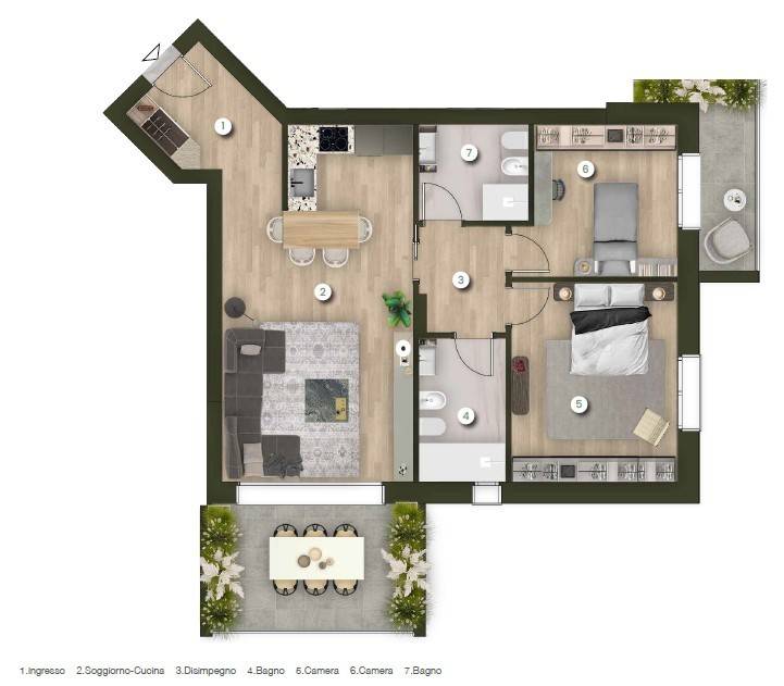 appartamento in vendita a Nova Milanese