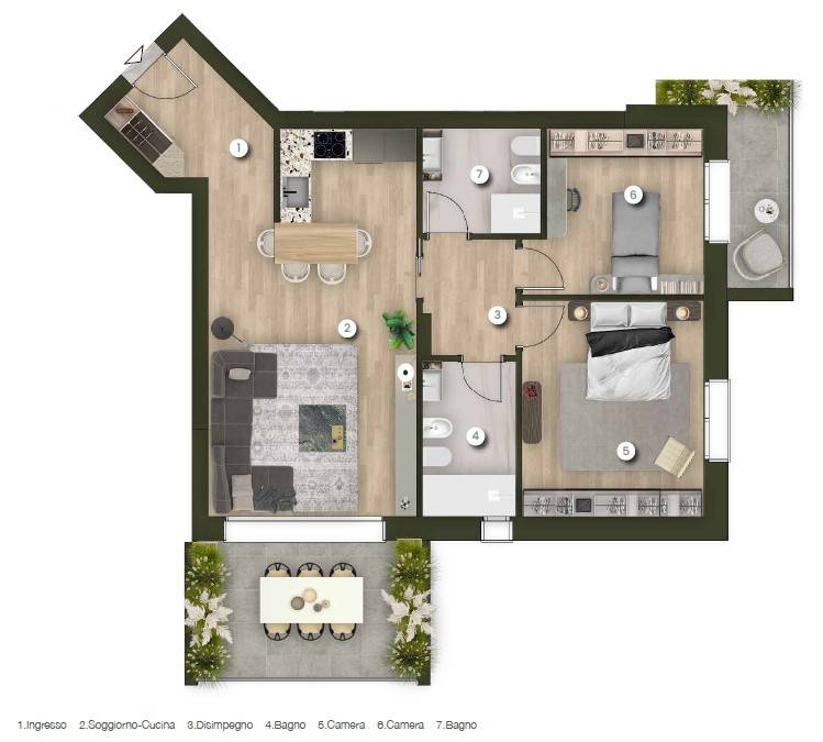 appartamento in vendita a Nova Milanese