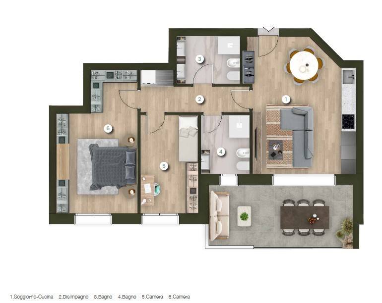 appartamento in vendita a Nova Milanese