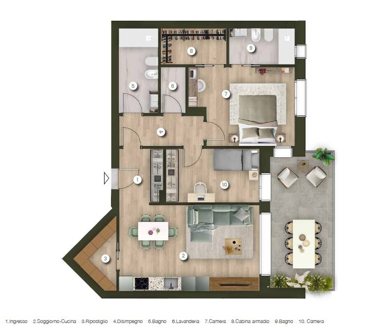 appartamento in vendita a Nova Milanese