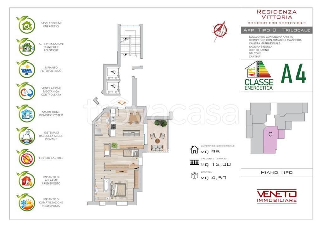 appartamento in vendita a Nova Milanese