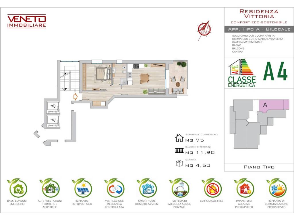 appartamento in vendita a Nova Milanese