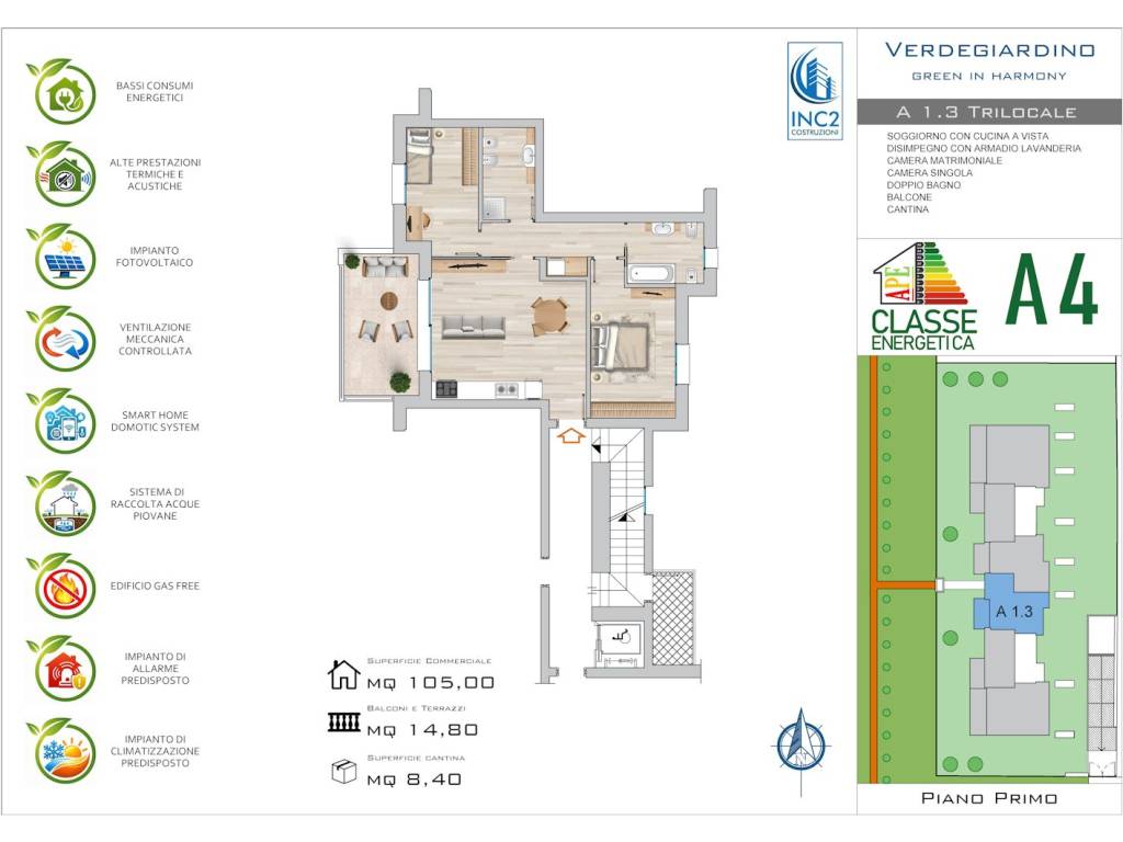 appartamento in vendita a Nova Milanese