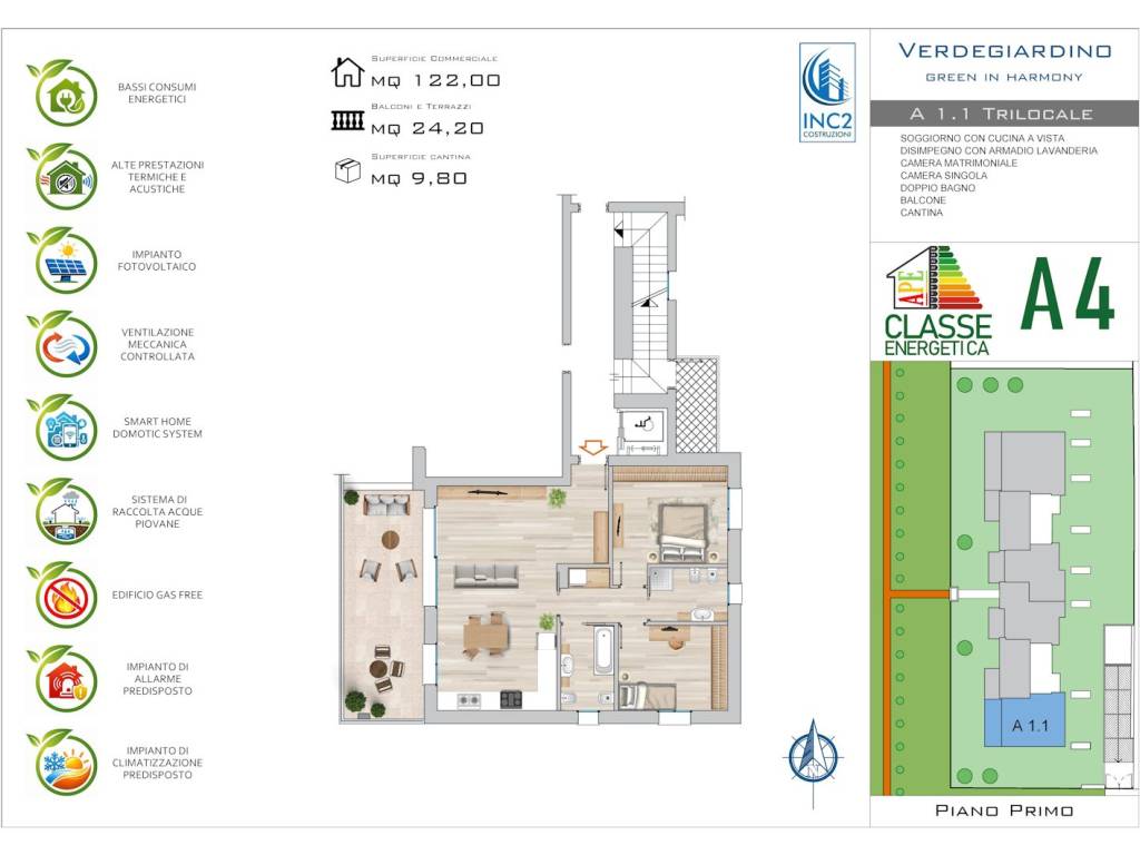 appartamento in vendita a Nova Milanese
